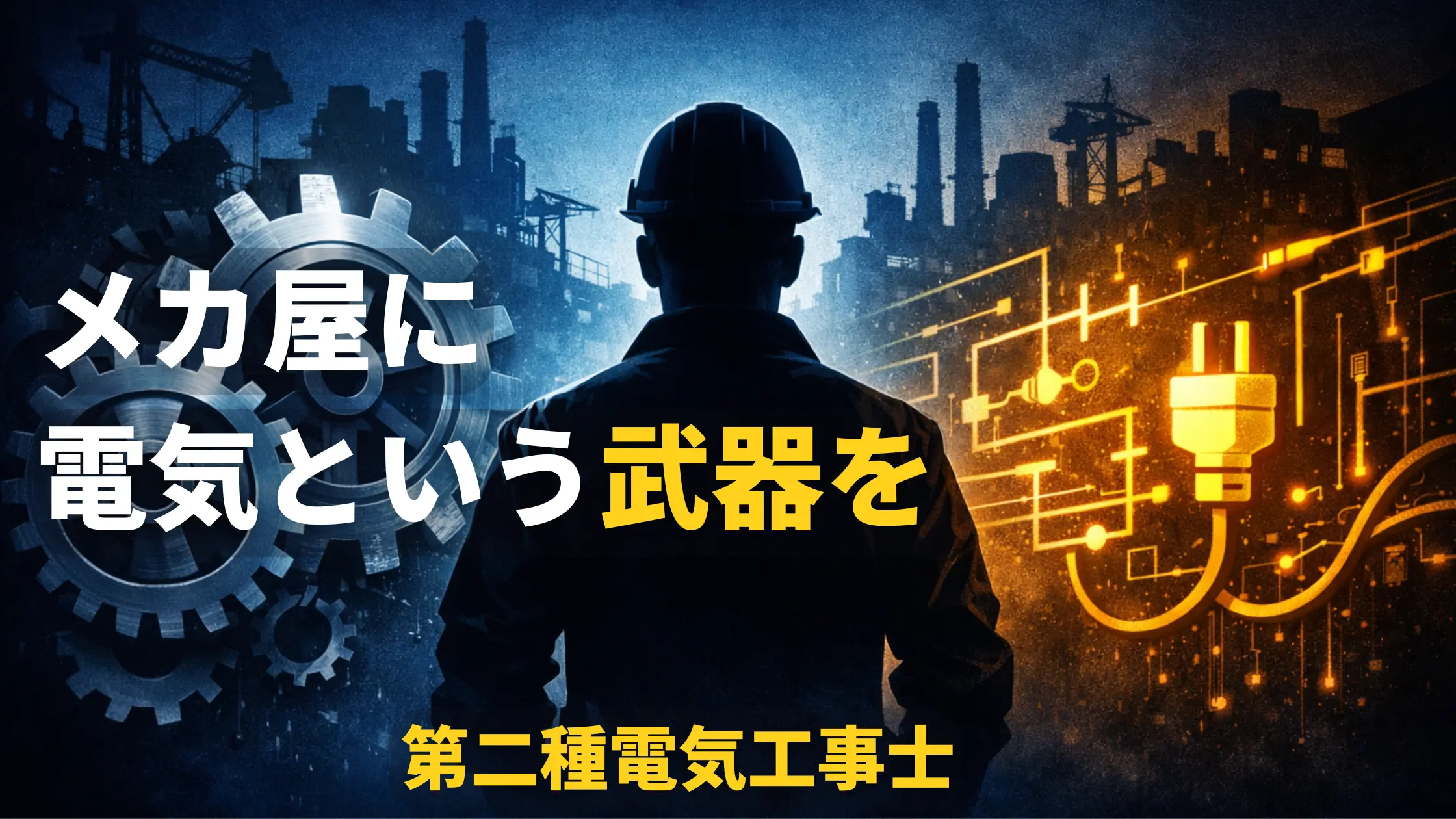 メカ設計エンジニアに第二種電気工事士をおすすめする理由を解説したアイキャッチ画像