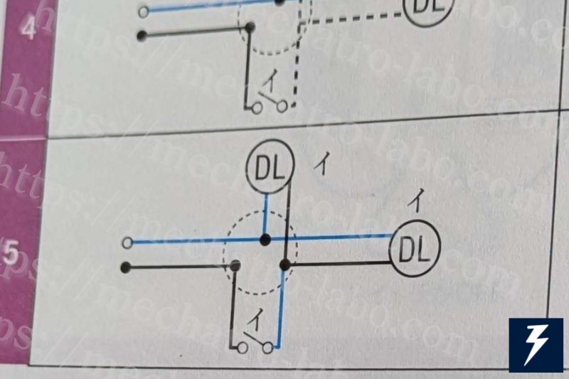 第二種電気工事士　みんなが欲しかった　の複線図の画像